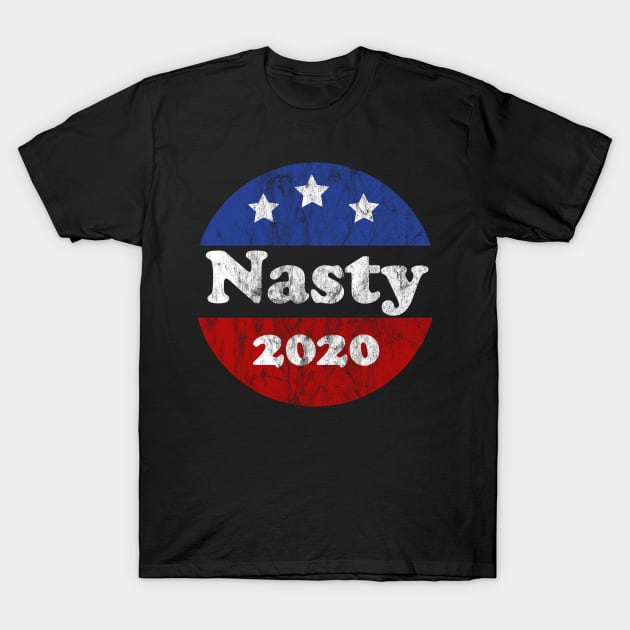 Retro Look Nasty 2020 Biden Harris 2020 Kamala T-Shirt by Pastel Potato Shop